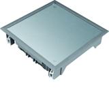 tehalit.VE-EE Pokrywa pełna VDQ06 200x200 wykładzina 5mm stal szary PA VDQ06057011 HAGER