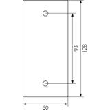 Uchwyt kabla siłowego UKR-2/KO75 37.70 OPATÓWEK