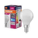 Lampa LED VALUE Classic P40 non-dim plastik 4,9W 865 E14