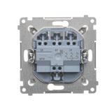 Simon 54 Przycisk potrójny 10A 250V szybkozłączka złoty mat DP31.01/44 KONTAKT