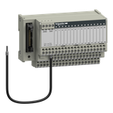 Modicon ABE7, miniaturowa podbaza, dyskretne pasywne we/wy, 16 wejść/wyjść, Led ABE7H16R31