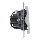 Suno Łącznik Schodowy Z Podświetleniem - 10 Ax - 250V - Zaciski Automatyczne Aluminium 721316 LEGRAND