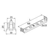 WWK200 Wieszak wewnętrzny korytka