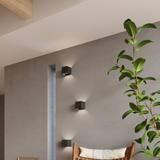 Sollux Kinkiet LUCA czarny LED IP54 SL.0545