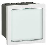 Mosaic Sygnalizator Świetlny Led 0,2/1W- 2 Moduły Biały 230V 078520 LEGRAND
