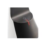 LAMPKA BIURKOWA FLOWER ,4W, 240lm, AC220-240V, 4000K, BATERIA 1800 mAh, Ra>80, CZARNO/BIAŁA