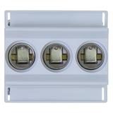 FUSE-BASE D02 3POL DIN HUT Podstawa bezpiecznikowa D02 E18 3P szyna DIN TFRN02C EATON