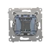 Simon 54 Przycisk „światło” 16A z. śrub. srebrny mat