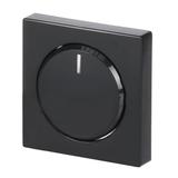 CARAT/FUTURE  Pokrywa z pokrętłem i lampką neonową Podwyższona konstrukcja Do ściemniaczy Busch-Dimm