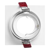 FONDI SC ramka dekoracyjna oprawy punktowej, MR16/GU10 max 50W, kwadrat, stała, aluminiowa, biało-zł
