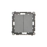 Simon 55 WMDL-TEW2-116 Łącznik elektroniczny podwójny z funcją przycisku lub łącznika czasowego, 2x1 TEW2.01/116 KONTAKT