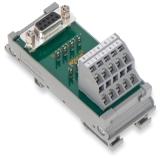 moduł przejściowy ze złączem żeńskim D-Sub 9-torowy