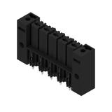 BVL 7.62HP/05/180FI 3.5SN BK BX Wtyki PCB (złącza płyty), 7.62 mm, Liczba biegunów: 5, kąt odejścia: 180° /50szt./ 1928760000 WEIDMÜLLER