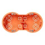 Puszka podtynkowa 60 mm płytka dwukrotna do G/K OR-JB-13813/2 ORNO