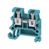 AKZ 1.5 BL Złączka szynowa przelotowa /100szt./ WEIDMULLER