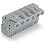 MCS-MIDI Classic gniazdo kątowe 4-bieg. szare raster 7,5 mm /50szt./ WAGO