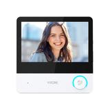 Wideo monitor bezsłuchawkowy, kolorowy, LCD 7", dotykowy, WiFi + APP na telefon, z gniazdem na kartę