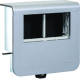 tehalit.SL Pusty nośnik urządzeń 20x55 45x45 aluminium SL20055903D1 HAGER