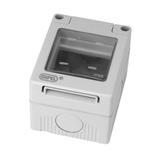 OSPEL45 Puszka hermetyczna pojedyncza - kolor szary