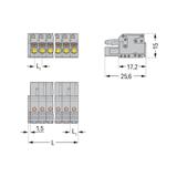 1-przewodowe gniazdo