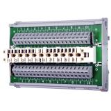 Listwa rozłączna LSA z dodatkową płytką i zaciskami śrubowymi