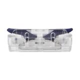 Złączka instalacyjna zaciskowa 3-przewodowa, dwustronna; na dowolny przewód 0,75-4mm2; IEC 250V/32A;