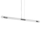 Milagro lampa wisząca Bastone 2xE14 biała/chrom MLP6566