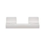 Simon 55 Podstawka na telefon do ramek Line Jasnoszary mat