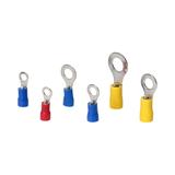 Zestaw końcówek kablowych oczkowych 120 szt. 25x1mm2 M4; 20x2,5mm2 M4; 20x2,5mm2,M5; 20x2,5mm2 M OR-