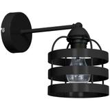 MILAGRO Kinkiet LARS BLACK 1xE27