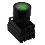 Wsk.uziem. NEF22WU 24V-230V zielony