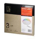 VITO LED 36W plafon oświetleniowy 3500lm IP20 3000/4000/6500K + RGB pilot biały O 400