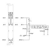moduł 2AI 0-20mA wejścia różnicowe