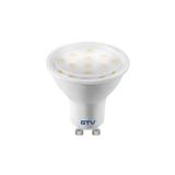 ŻARÓWKA LED, 15 LED SMD 2835, CIEPŁY BIAŁY,GU10, 4W, 230V, KĄT SWIECENIA 120*