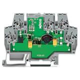 złączka z przetwornikiem DC/DC 24VDC/12VDC/500mA