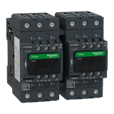 Stycznik nawrotny I=50A AC-3, napięcie cewki 24 V DC LC2D50ABD Schneider