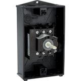Łącznik krzywkowy 0-1 3P 25A 1Z 1R w obudowie IP65 P1-25/I2/SVB-SW/HI11 207295 EATON