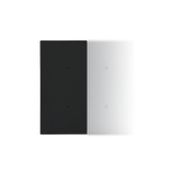 Simon 55 Klawisz połówkowy personalizowany z możliwością nadruku piktogramów Czarny mat