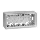 Simon 82 Puszka natynkowa 3-krotna aluminium