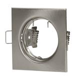 SUTRI SC ramka dekoracyjna oprawy punktowej MR16/GU10 max 50W kwadrat stała satyna AD-OD-6177/N ORNO