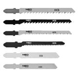 Brzeszczoty do wyrzynarki, uchwyt typu T, 6 szt.