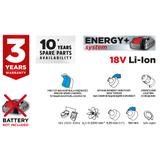 Zakrętarka akumulatorowa Energy+ 18V, Li-Ion, bez akumulatora