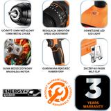 Wiertarko-wkrętarka udarowa bezszczotkowa 18V, uchwyt 13mm, compact, Energy+, bez akumulatora