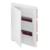 ECONOMIC BOX RP 2/24 drzwi białe (N+PE) IP 40