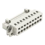 Wtyk MCS-MIDI Classic 9-biegunowy jasnoszary raster 5mm /25szt./ 721-609/019-000 WAGO