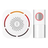 TULO AC, dzwonek bezprzewodowy sieciowy, learning system, 36 dźwięków, 150m, biały