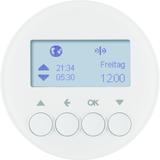 BERKER R.X/1930/Glas KNX RF quicklink Łącznik żaluzjowy czasowy do sterowników żaluzjowych i mechanizmów załączajacych Berker.Net biały 85745139 HAGER