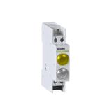 Ex9PD2yw 12V AC/DC Lampka sygnalizacyjna 12V AC/DC 1 żółta 1 biała LED 102510 NOARK
