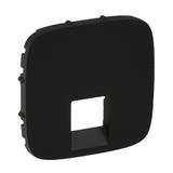 VALENA ALLURE - PLAKIETKA CZARNA GNIAZDA RJ11 LUB RJ45, Legrand