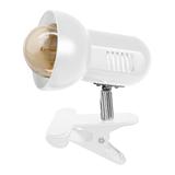 CANARD, lampka biurkowa z metalowym klipsem, 15W, E27, biała